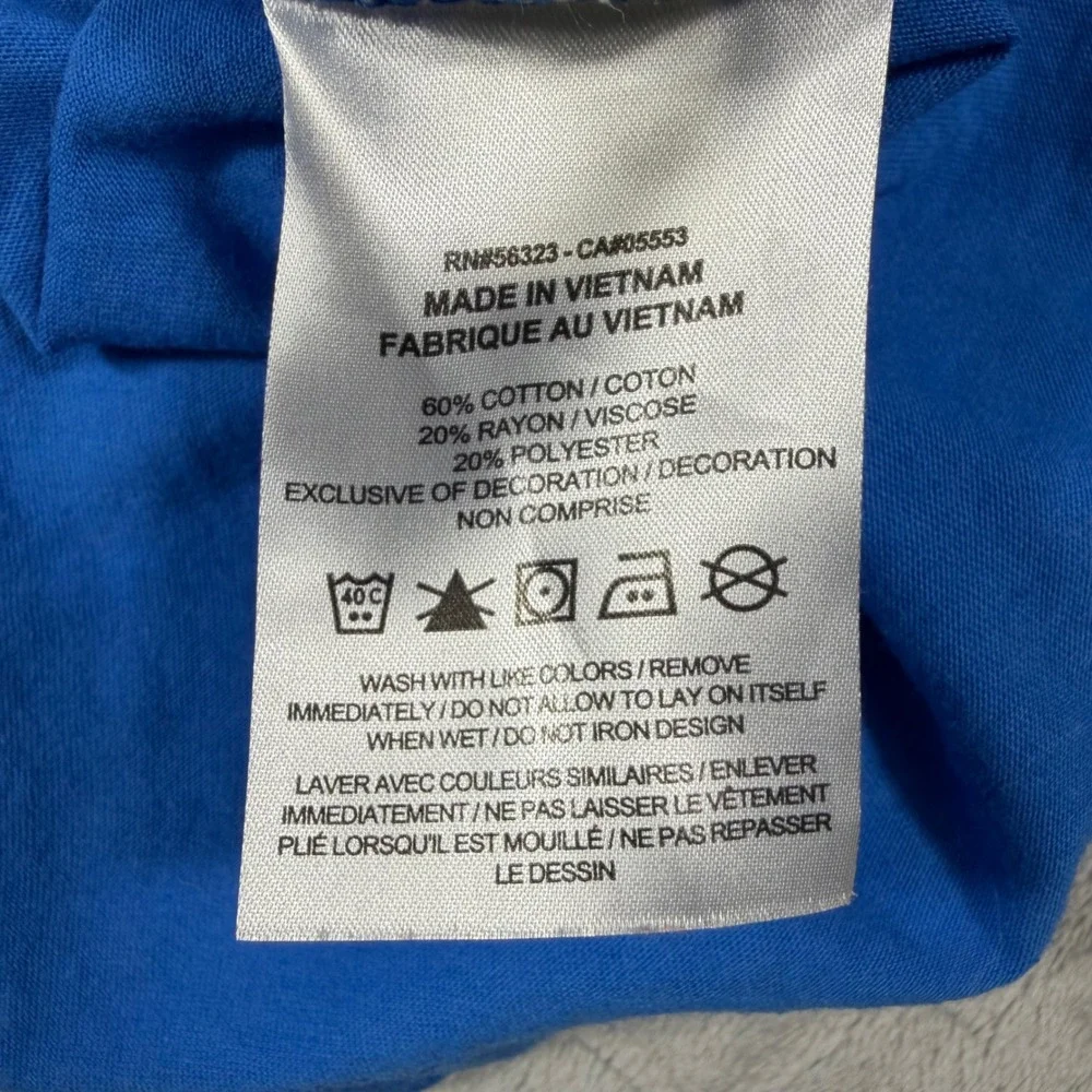 Jordan UCLA Bruins Hoodie Mens 3XL Blue‎ Excellent Long Sleeve T-Shirt On-Field